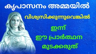 ഇന്ന് ഈ പ്രാർത്ഥന മുടക്കരുത് l important miracle prayer l powerful marian prayer l miraculous [upl. by Aimas]