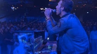 Coldplay  Clocks Live on Letterman [upl. by Firooc]