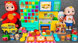 66 min video COCOMELON COMPILATION  Satisfying Unboxing COCOMELON Kitchen Playset Collection [upl. by Mollie]