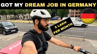 GOT MY DREAM JOB IN BERLIN GERMANY  Parttime job in Germany for International Students [upl. by Filler]