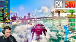 RX 580  The Crew 2  1080p 1440p 4K [upl. by Nnyltiak163]