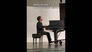 SeongJin Cho Recital at Campbell Hall in UC Santa Barbara 1212023 [upl. by Ateekal367]