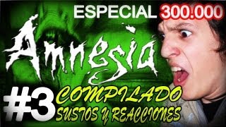 AMNESIA ESPECIAL 300000 SUBS  COMPILADO DE SUSTOS 3 Y MOMENTOS GRACIOSOS  CON ALFREDITO [upl. by Nunci596]