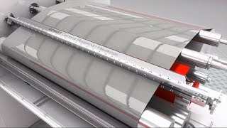 BOBST Hawkeye  Pinhole detector on vacuum metallizer [upl. by Bryn]