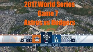 houstonastrostv Houston Astros vs LA Dodgers 2017 World Series Game 7 Highlights MLB [upl. by Fellner]