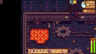 How to get Dragontooth Club weapon  Stardew Valley [upl. by Nnylyram]