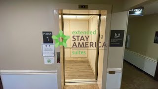 Schindler HT 330A Hydraulic Elevator  Extended Stay America Select Suites  Cleveland OH [upl. by Bellew]