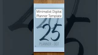 2025 Digital Planner Template [upl. by Arik]