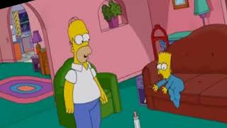 YTP The Strangeness Of The Simpsons Homer almost strangles Maggie X2 [upl. by Ybsorc]