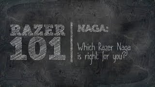 Which Razer Naga is Right For You  Razer 101 [upl. by Esihcoc]