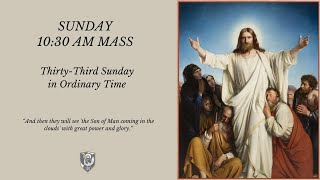 Sunday November 17  1030AM Sunday Mass  SJB Longmont [upl. by Kovacs]