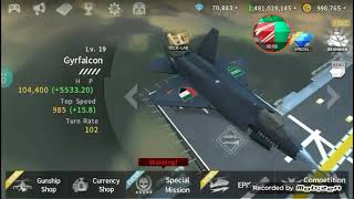 GUNSHIP BATTLE how to upgrade using aircraft blueprint [upl. by Amaj69]