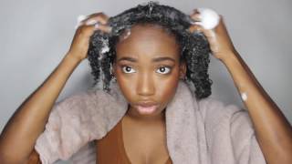 PART1Straight hair without a flat iron no permrelaxer Beautiful Textures [upl. by Idelson]