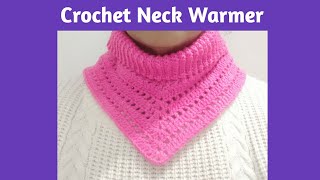 Attractive Crochet Neck Warmer Easy to make crochet neck Warmer design [upl. by Ecyle]