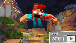 I FOUND SCARY KILLER STEVE IN MINECRAFT 😱 MINECRAFT HORROR SEED [upl. by Chien]