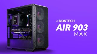 Montech Air 903 MAX  Max Airflow Minimum Price [upl. by Ayotna]