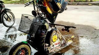 Vespa Extrem Gasruk Mesin Tengah [upl. by Trauts]