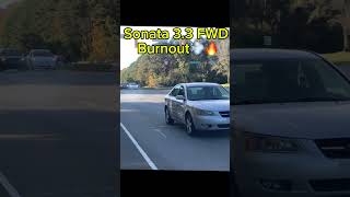 🔥Burnouts In FWD Sonata‼️fyp [upl. by Anelleh]