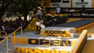 Lazer Crawford Wins Mens Street Final Rockstar Energy Open Portland 2024 [upl. by Pincas881]