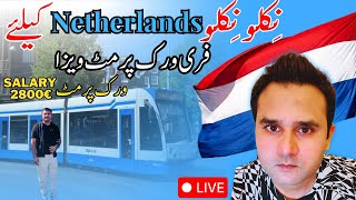 Netherlands Work Visa 2023  Living in Netherlands  How to Find Jobs in Netherland  Move to Europe [upl. by Aivil]