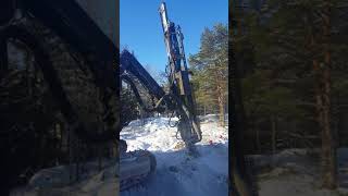 road foundation drilling with FlexiROC T30 [upl. by Deborah]