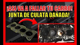 🔴5 Sintomas De JUNTA De CULATA DAÑADA 👉ASI FALLA Tu Carro⚠️ [upl. by Arin]