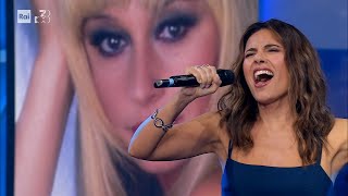 Serena Rossi canta quotIo non vivo senza tequot  La TV fa 70 del 28022024 [upl. by Ammeg]