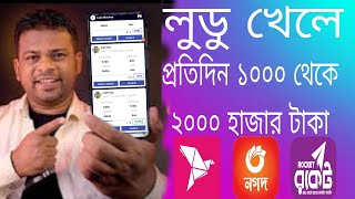 লুডু খেলে প্রতিদিন 1000 থেকে 2000 হাজার টাকা ইনকাম করুন ludu khelo taka inkam Koro money online ludo [upl. by Michelina597]