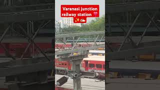 Varanasi🙏 junctionrailway station railwayfanexpress indianrailways train railwayshortvideo [upl. by Leibarg]