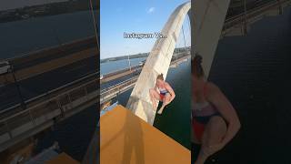 High Diving Gone Wrong 😳 bravegang bts [upl. by Marybeth]