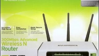 Tplink TLWR941ND router unpack and setup [upl. by Toms461]