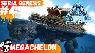 🦕 Wszystko o MEGACHELON  ARK GENESIS PL 4  ARK Survival Evolved po polsku [upl. by Cote]