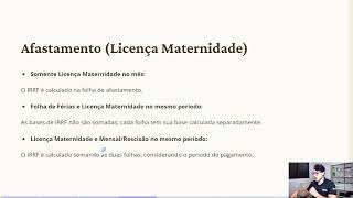 Cálculo do IRRF Conforme Data de Pagamento e Tipo de Folha [upl. by Robinette30]