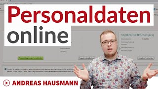 Neue Mitarbeiter in DATEV Unternehmen online anlegen mit DATEV Personaldaten online [upl. by Stalder]