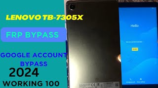 Lenovo Tab M7 TB7305X Frp Bypass lenovo tb 7305x frp bypass youtube update Unlock Tool Without Pc [upl. by Vahe]