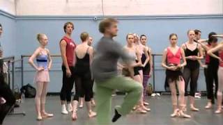 Baryshnikov lesson in New York City Ballet 2003 [upl. by Culver]