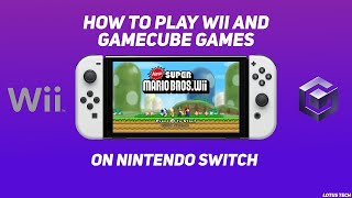 How To Play Wii And GameCube Games On Nintendo Switch [upl. by Leahpar]