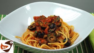 Spaghetti alla puttanesca – Gusto irresistibile facili e veloci – Primi piatti [upl. by Cleveland]