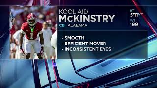 Saints pick CB KoolAid McKinstry 41st in the 2nd round  2024 NFL Draft [upl. by Worl429]