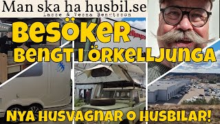 Besöker premiären 24 2022 hos Bengt i Örkelljunga Husbilar husvagnar Escape Vans Tältvagnar [upl. by Jesher]