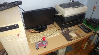 AMIGA 1200 i DRUKARKA KX P1150 [upl. by Nidraj154]