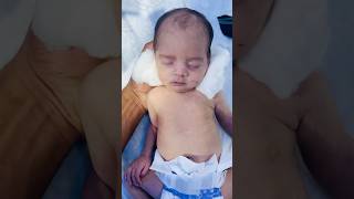 Baby after feeding❤️ youtubeshorts ytshorts shorts viralshorts newborn nicu cute baby care [upl. by Ennovihc]