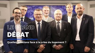 Le grand débat  Quelles solutions face à la crise du logement [upl. by Annawd531]