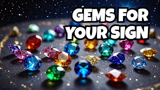 Gemstones That Bring Luck to Each Zodiac Sign  Find Yours [upl. by Glaser563]