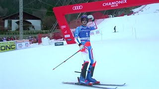 Coupe du monde ski alpin  Le résumé du slalom de Chamonix avec la remontée irréelle de Daniel Yule [upl. by Dara]