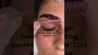 Eyebrow waxing tutorial brow shortsviralbeautytrendingtutorialbrengars [upl. by Eeraj]