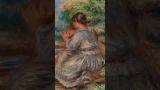 a1895 PierreAuguste Renoir French 18411919 shorts art painting classical publicdomain [upl. by Whit128]