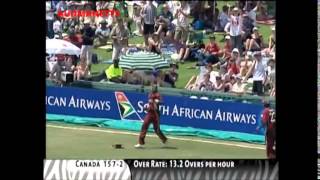 Catch of the Century Vasbert Drakes  West Indis vs Canada [upl. by Dre824]