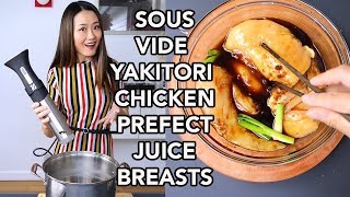 Sous Vide YAKITORI CHICKEN BREAST Best CHICKEN BREAST EVER👍 [upl. by Palocz]