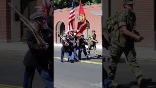 Junior Marine ROTC parade rotc marine [upl. by Ennirok]